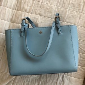 Tory Burch totes sky blue